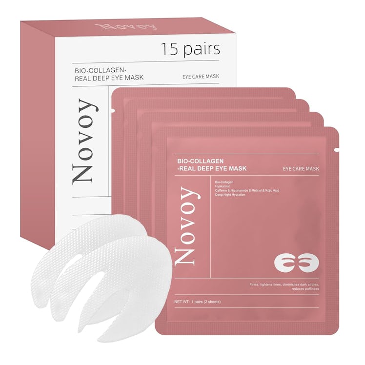 Novoy Bio-Collagen Real Deep Eye Patches (15-Pairs)