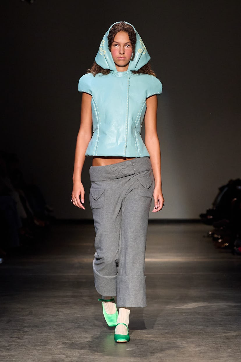 a look from the royal danish academy spring 2026 collection shown at copenhagen fashion week