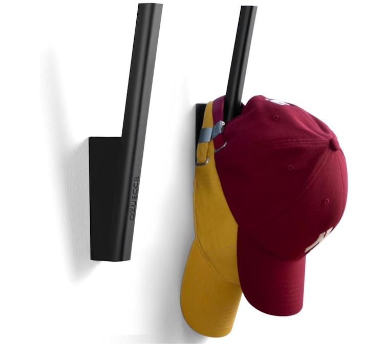 Ozueccr Wall-Mounted Hat Rack (2 Pieces)