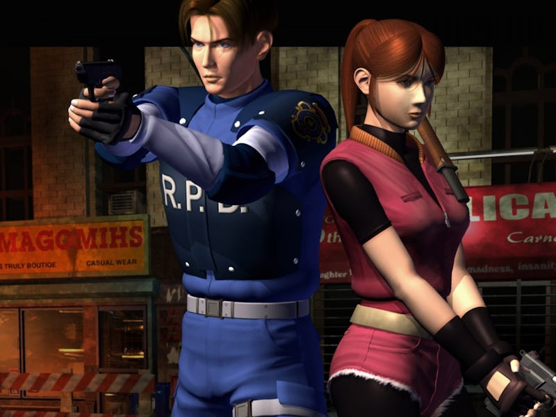 screenshot from Resident Evil 2