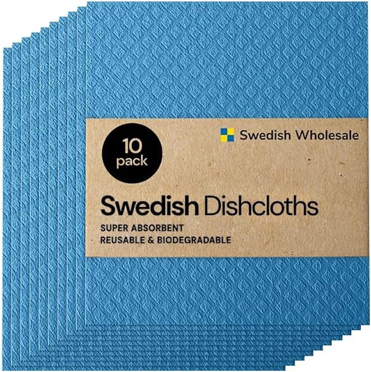 Swedish Wholesale Dishcloths (10-Pack)