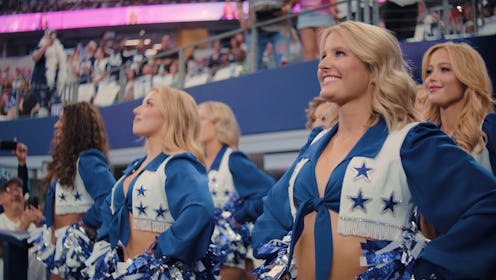 The Dallas Cowboys cheerleaders from America's Sweethearts. Photo via Netflix