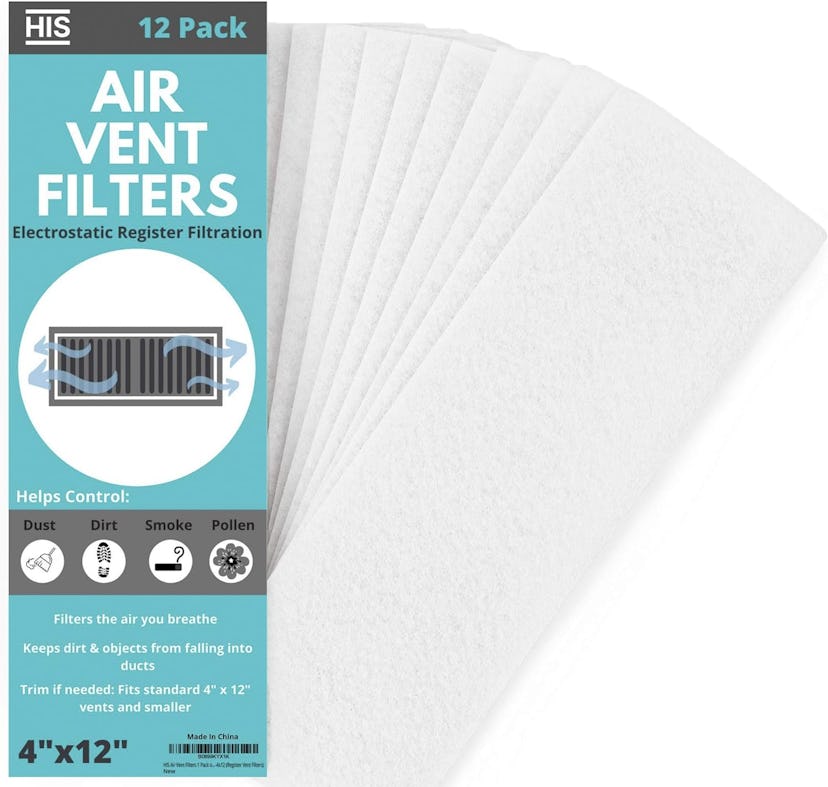 HIS Air Vent Filters (12-Pack)