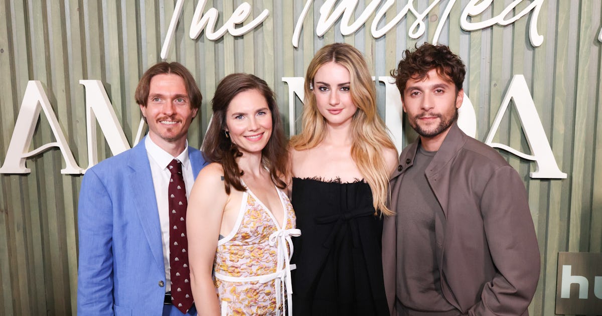 Amanda Knox & Raffaele Sollecito Reunited At 'The Twisted Tale' Premiere