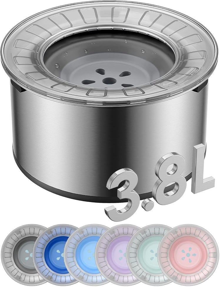 Heouvo Large Dog Water Bowl