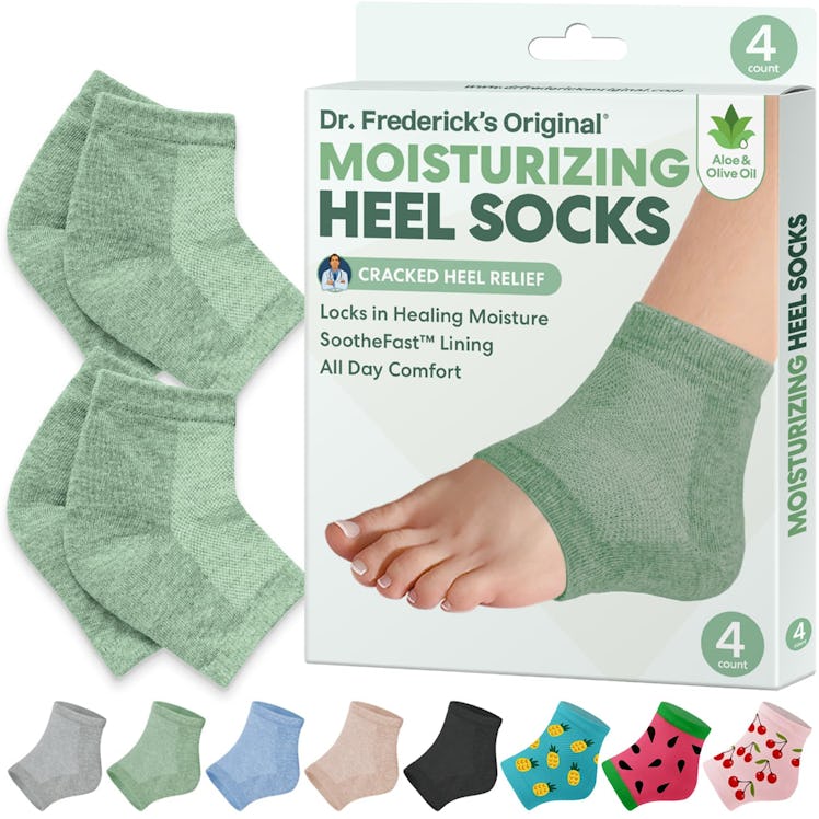 Dr. Frederick's Original Moisturizing Heel Socks (2-Pairs)