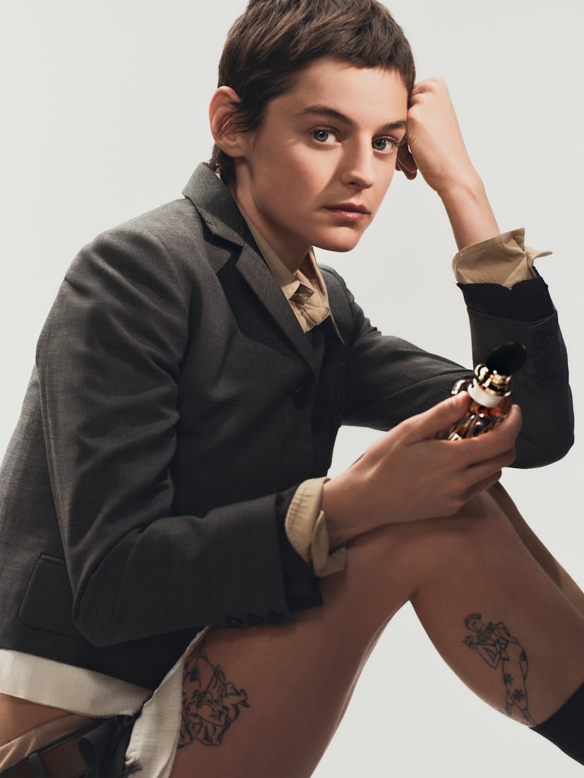 Emma Corrin for Miu Miu Beauty