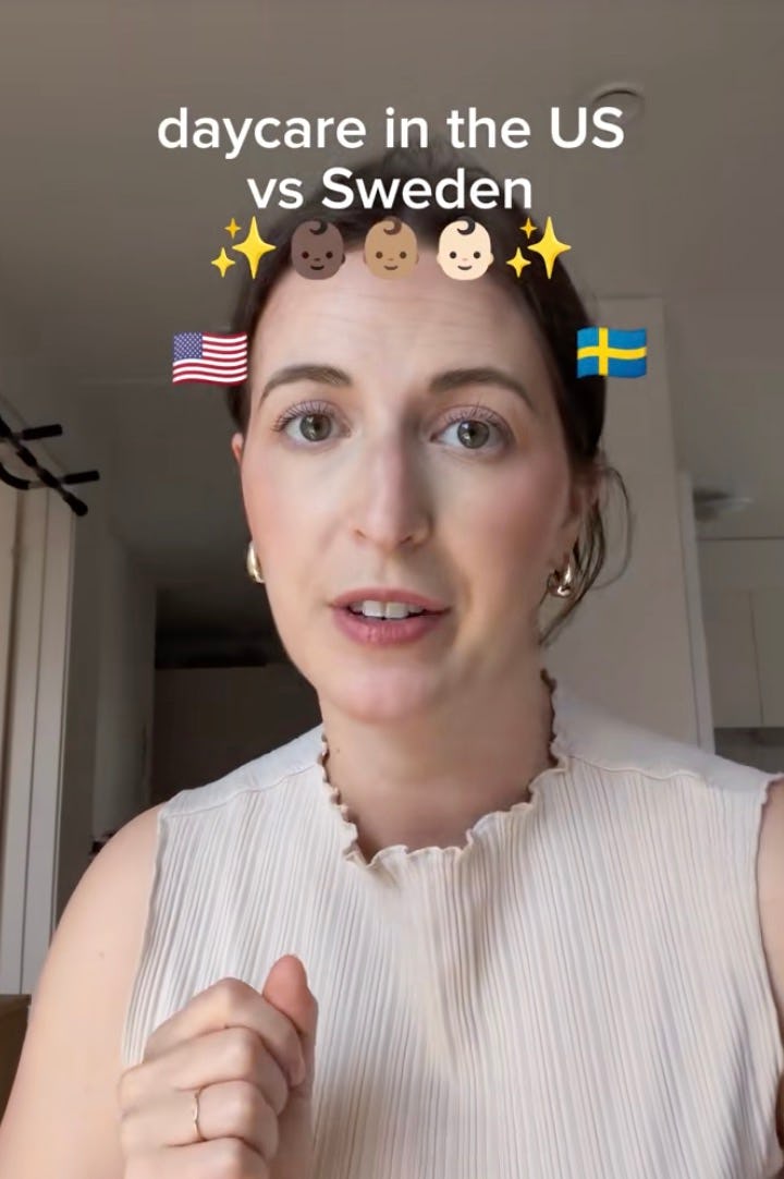 An American Mom Living In Sweden Shares The Stark Differences In Daycare Services