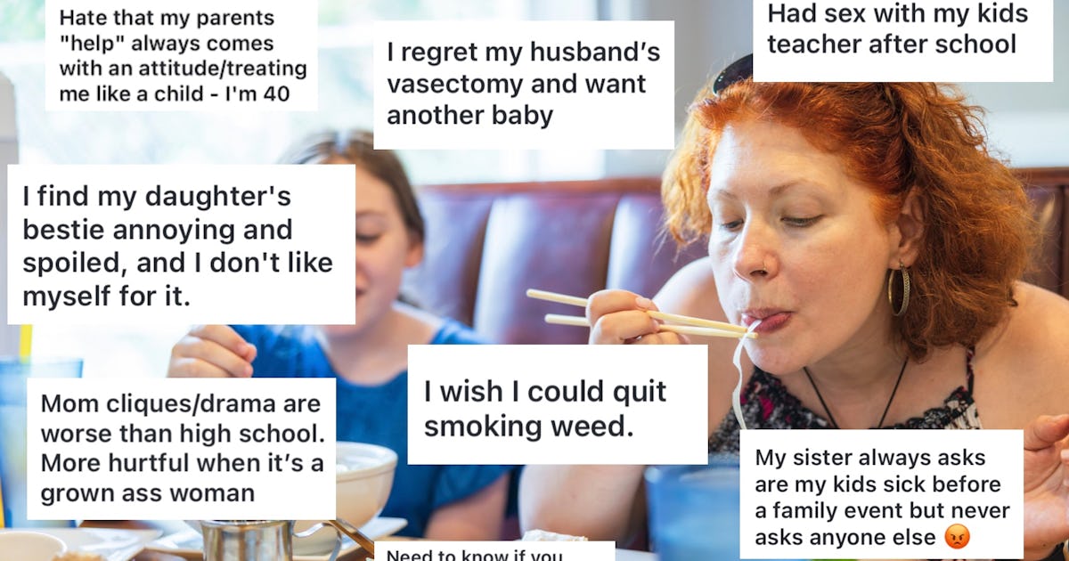 "I Love My Kids, But I Hate Being A Mom" & 25 Other Mom Confessions