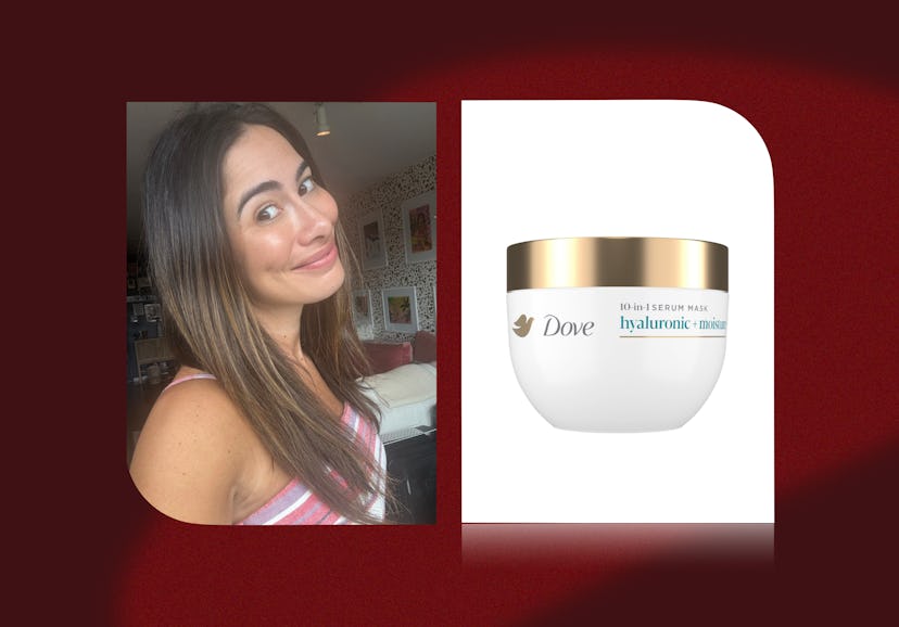 An honest review of Dove's Intensive Repair 10-in-1 Serum Mask.