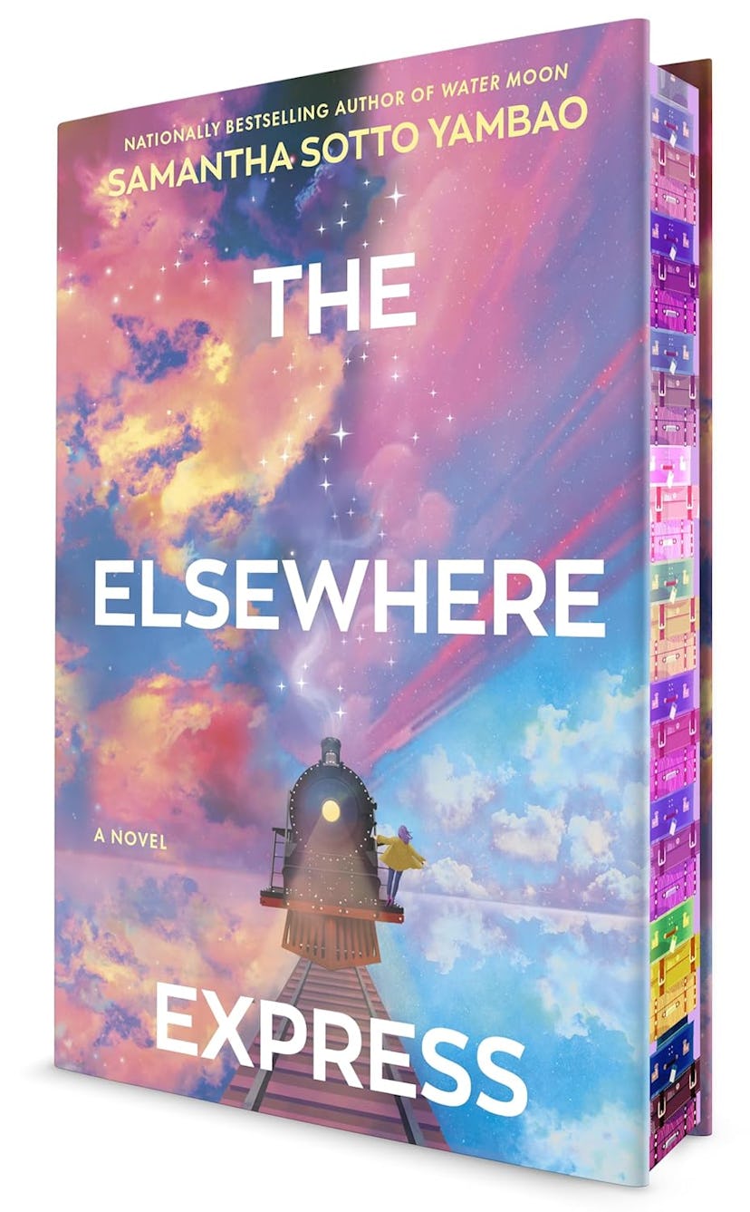 The Elsewhere Express by Samantha Sotto Yambao, in a story about new romantasy books coming out 2025
