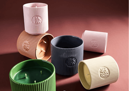 Bath & Body Works new ceramic candles