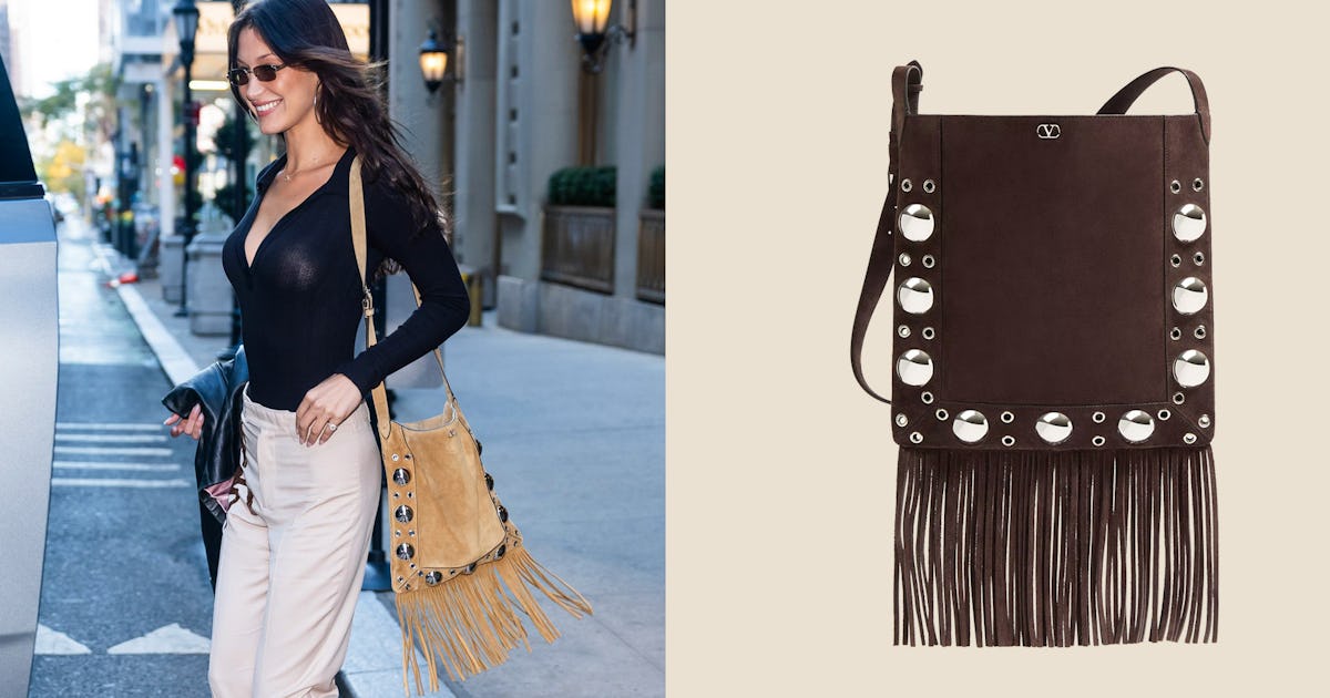 The Valentino Nellcote Bag Is Cosigned By Bella Hadid & Anne Hathaway