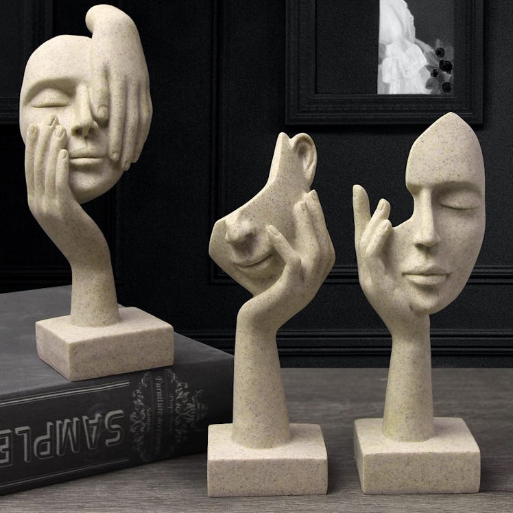 prosfalt Thinker Statues (3 Pieces)