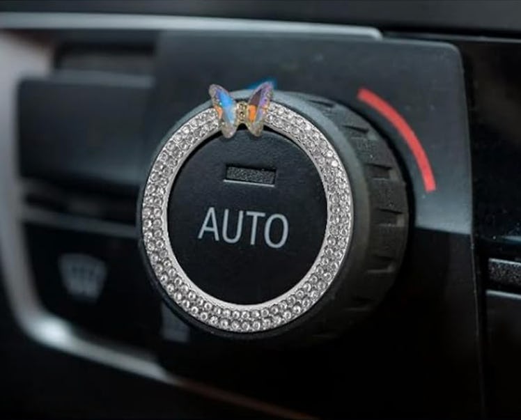 3leavtrees Bling Ring Car Emblem