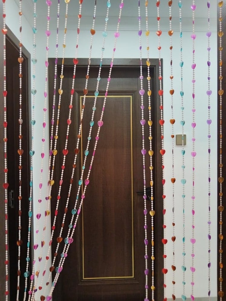 ave split Beaded Curtain for Doorway