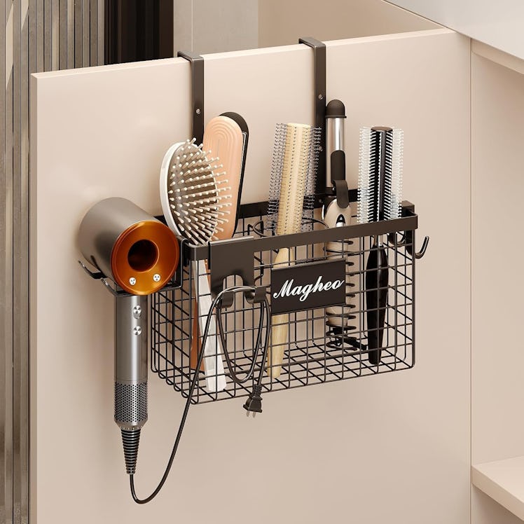 Magheo Cabinet Door Hair Dryer Holder