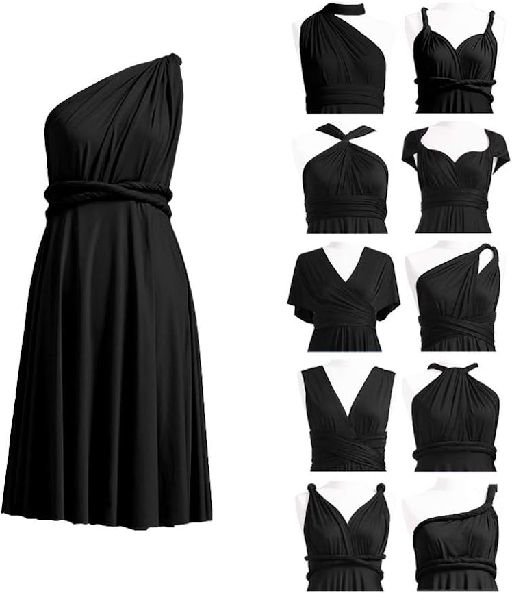 72Styles Convertible Wrap Dress