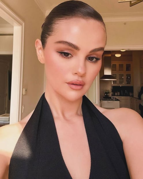 Selena Gomez Updo