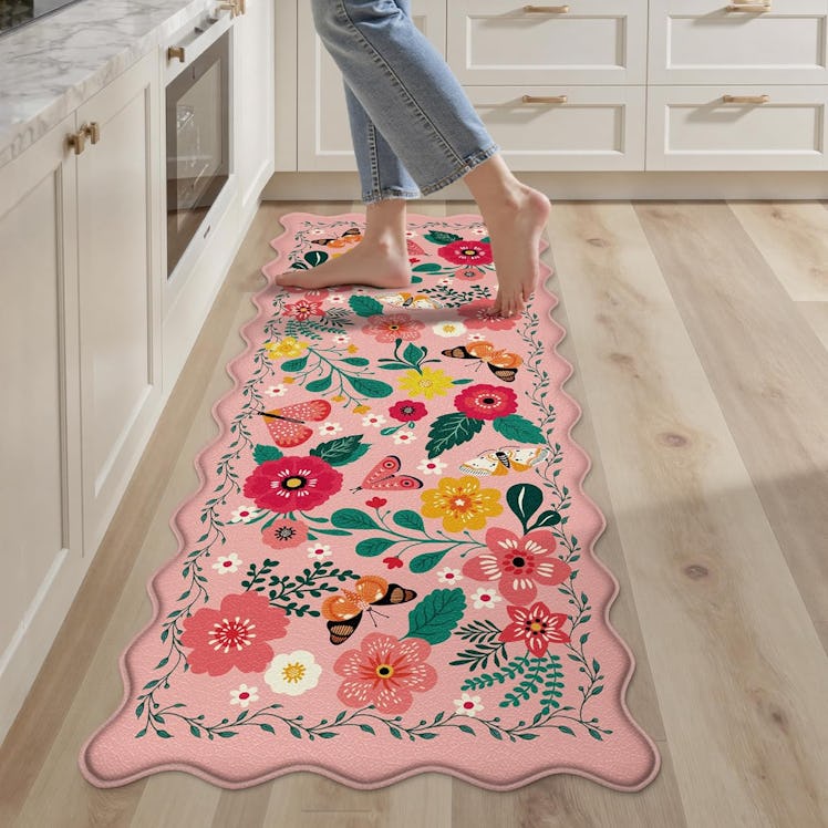 Arenarug Scalloped Kitchen Mat