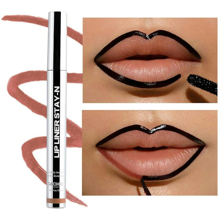 Sacheu Lip Liner STAY-N Peel Off Lip Stain