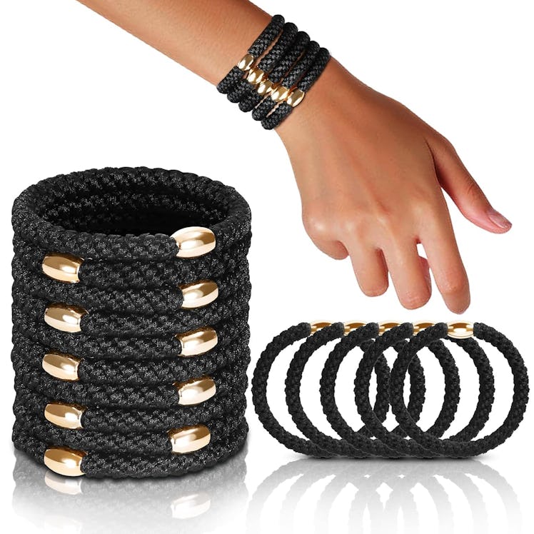 Forenee Bracelet Hair Ties (10-Pack)