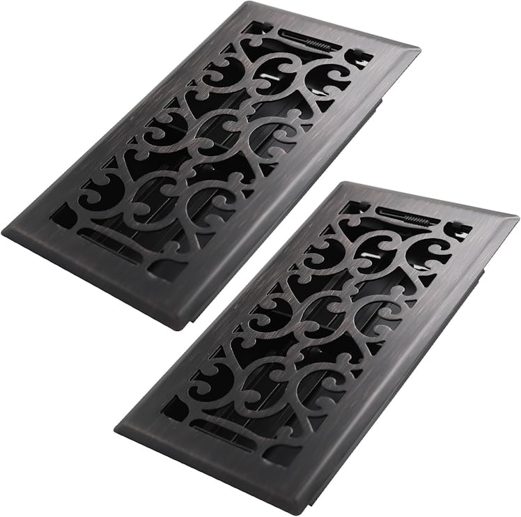 Howeall Decorative Floor Vent Covers (2-Pack)