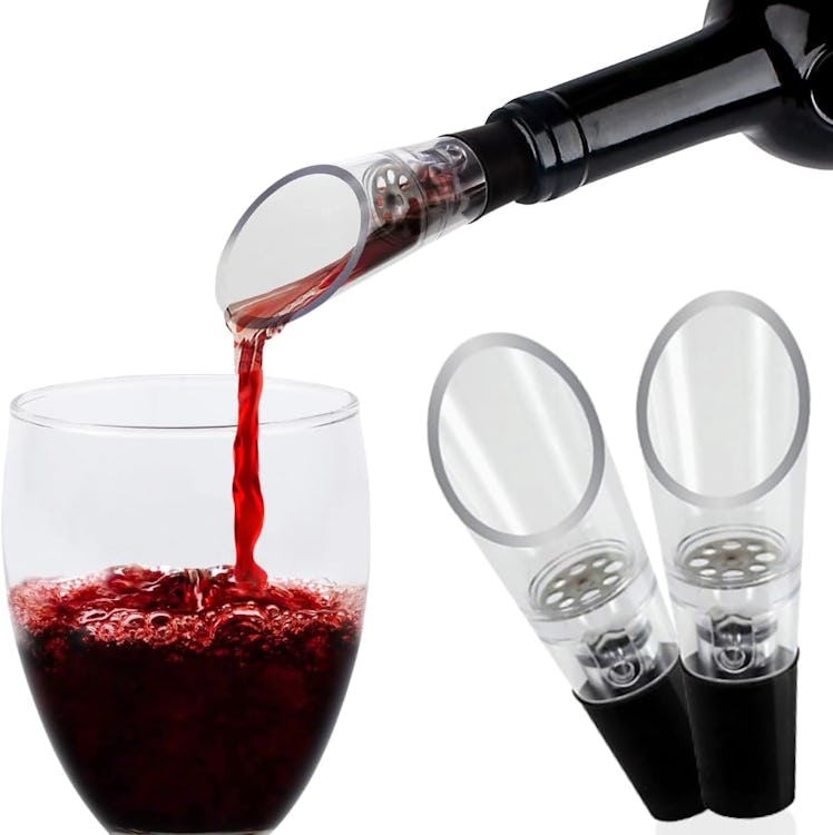 TenTen Labs Wine Aerator Pourer (2-Pack)