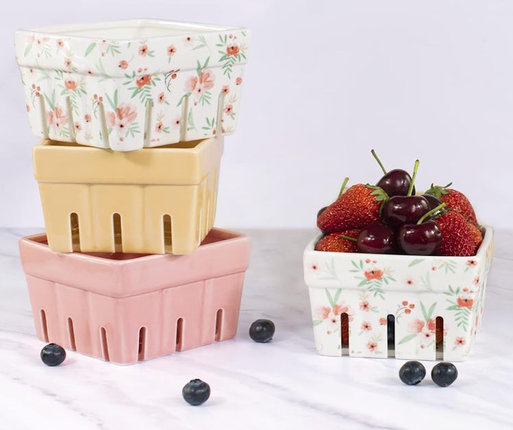 AELS Ceramic Berry Basket