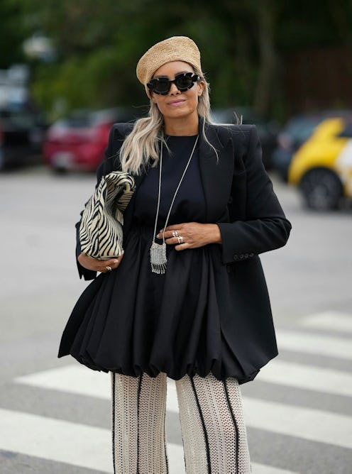 Attendee at fashion month