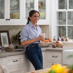 Meghan Markle on With Love, Meghan. Photo via Netflix