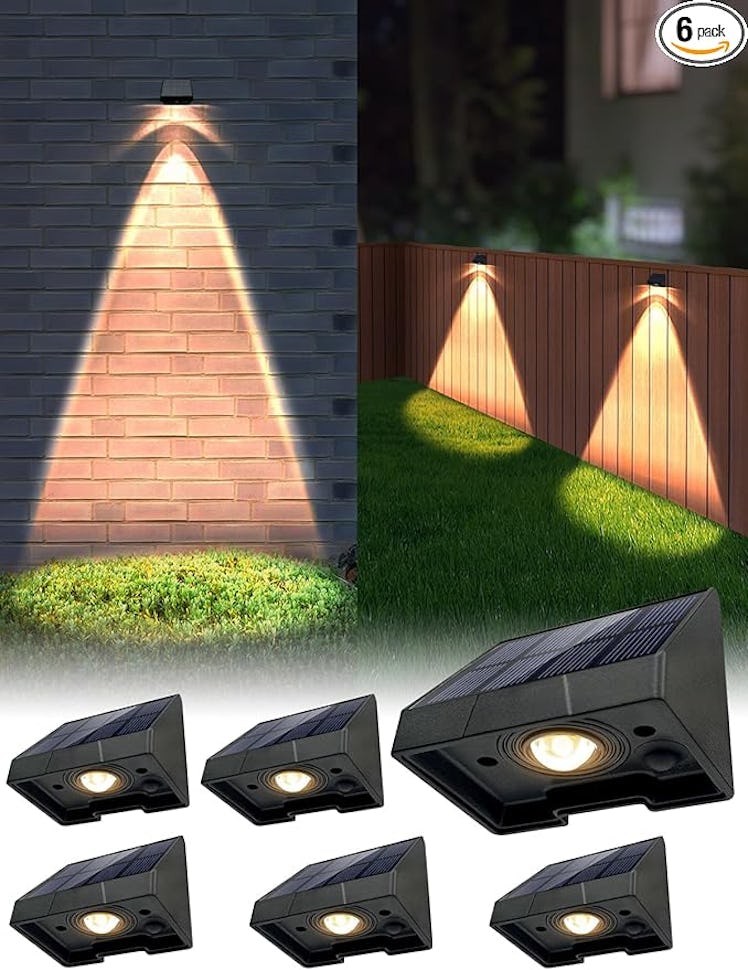 Mrzxy Solar Deck Lights (6-Pack)
