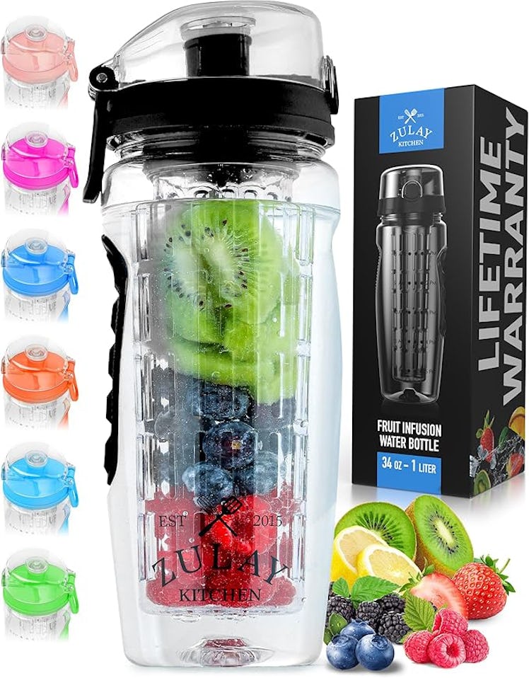Zulay Fruit Infuser Water Bottle