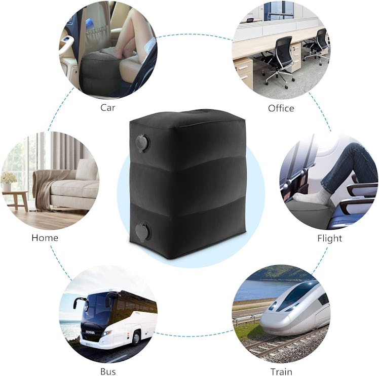 Maliton Inflatable Travel Foot Rest