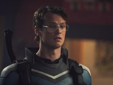 Freddie Stroma as Adrian Chase/Vigilante in Peacemaker