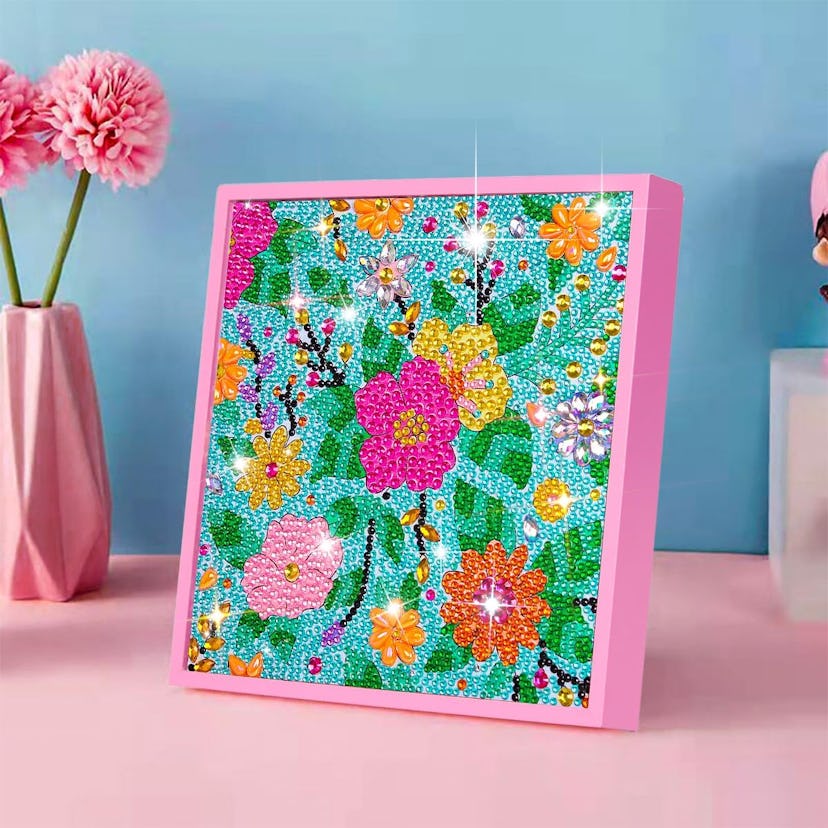 ZUYUSUT Blossomy Flower Diamond Art Painting 