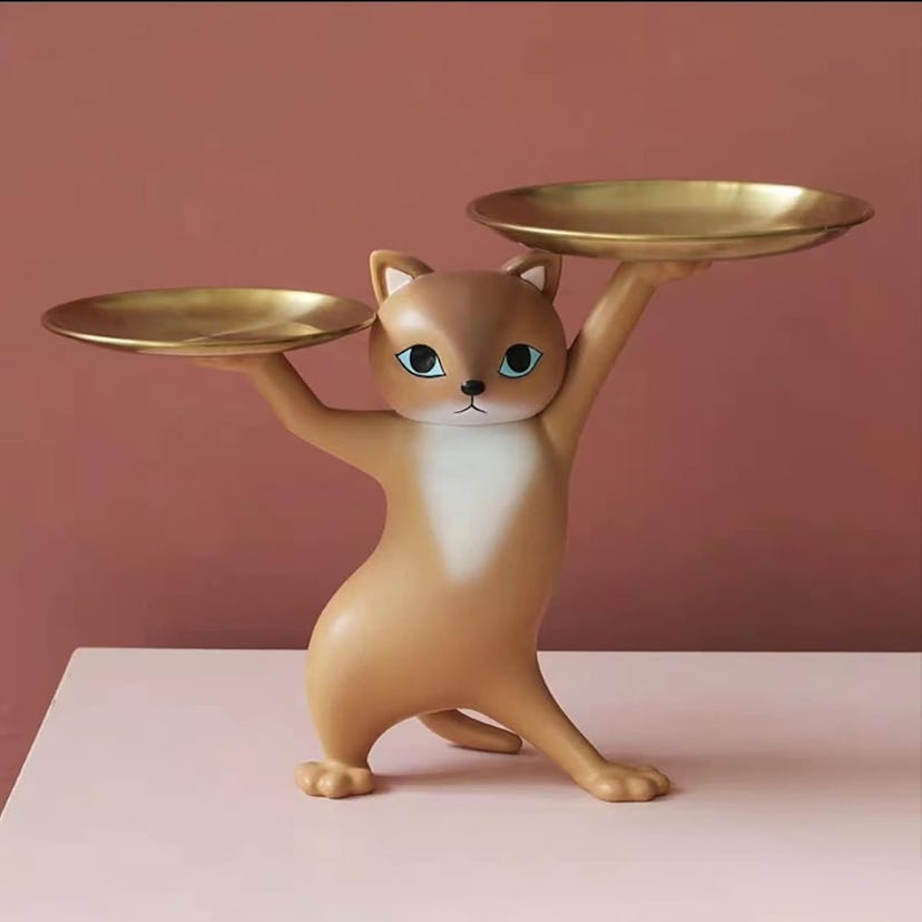 FIALAME Cat Key Bowl