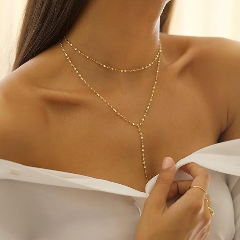 Treasure Bender Y-Shaped Body Chain Necklace