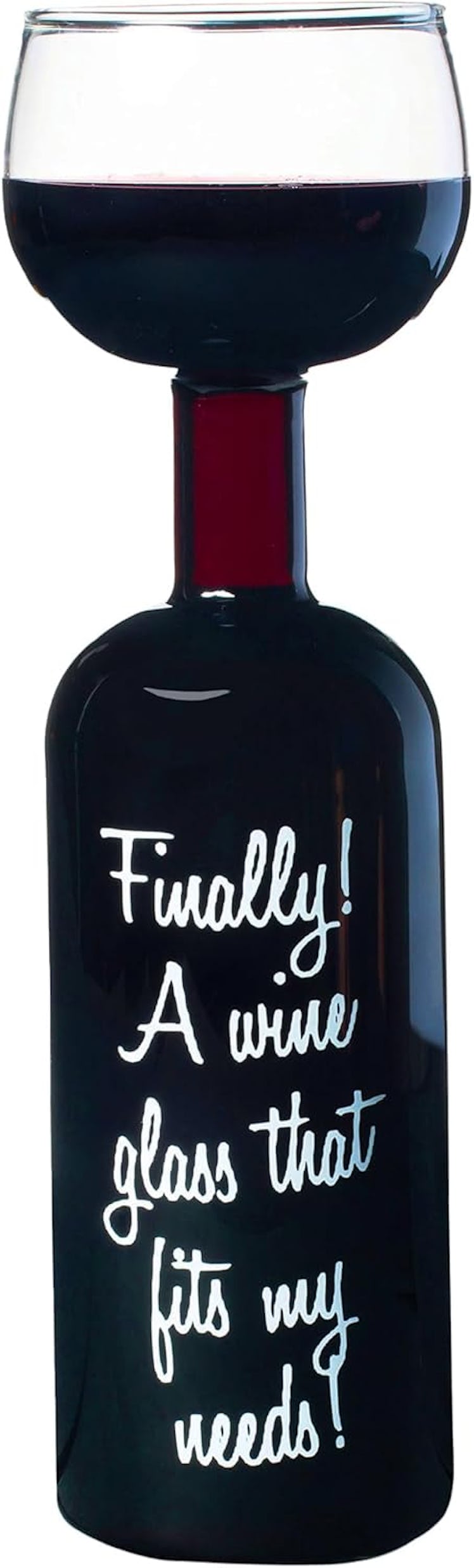 BigMouth Inc Ultimate Wine Bottle Glass