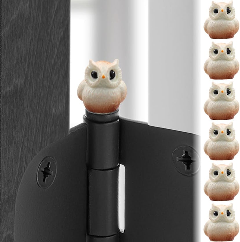Wallertree Mini Door Hinge Heads (6-Pack)