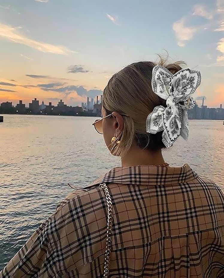 TEBIEKOY Bandana Hair Clips (2-Pack)