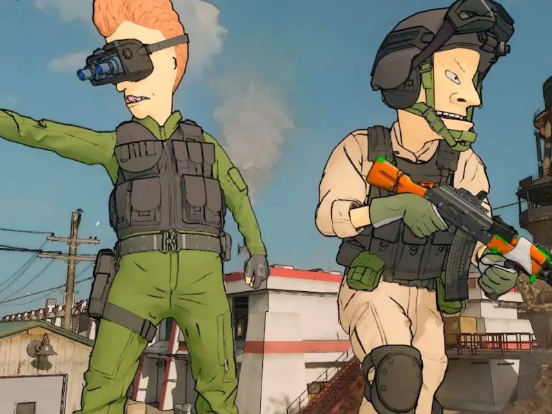 Beavis and Butthead in Call of Duty Black Ops 6