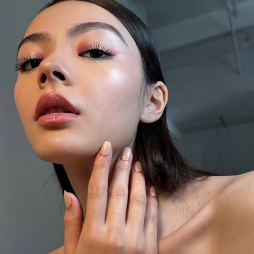 "Micro eyeliner" is the minimalist makeup trend that makes a big impact.