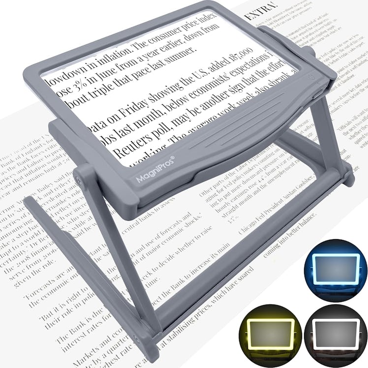 MAGNIPROS 5X LED Page Magnifier 