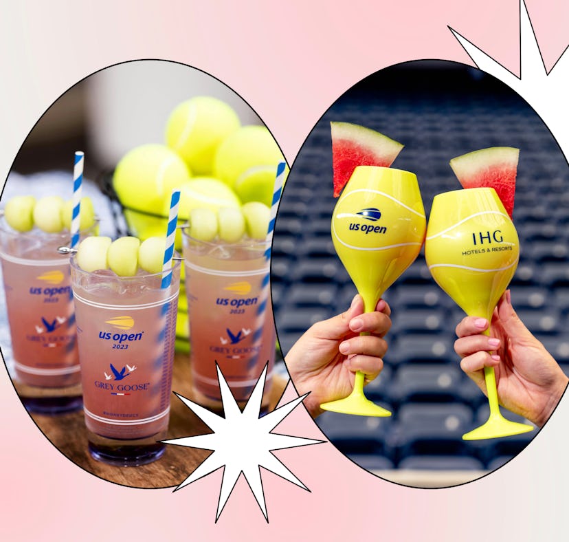 The US Open's Honey Deuce and Watermelon Slice cocktails