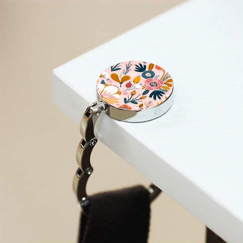 Bosketo Floral Table Purse Hooks (3-Pack)