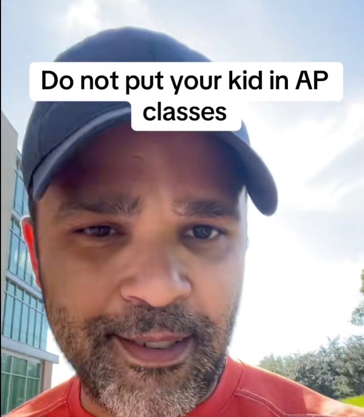 This Dad Says Not To Enroll Your High Schooler In AP Classes