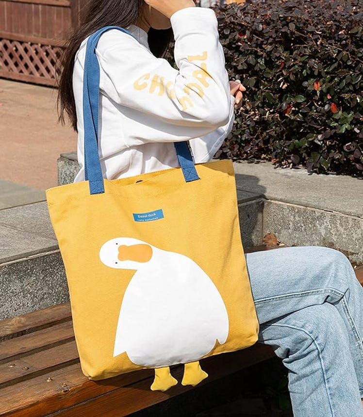 AWXZOM Canvas Tote Bag
