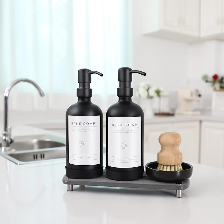 ORCHID HOME Kitchen Soap Dispenser Set (5 Pieces)