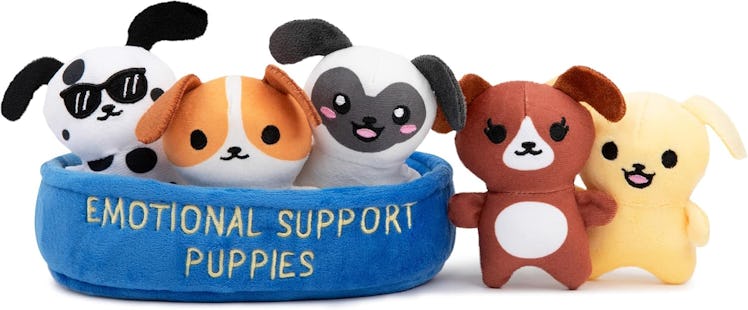 WHAT DO YOU MEME? Emotional Support Puppies (6 Pieces)